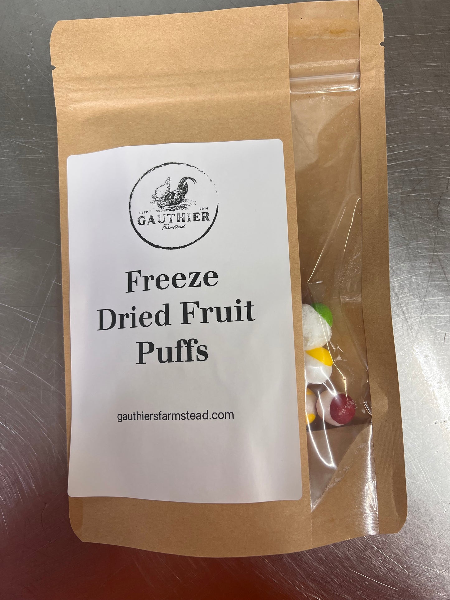 Freeze Dried Fruit Puffs